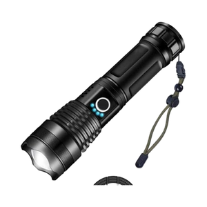 Câble USB en aluminium super rechargeable et étanche, multi-modes pour les urgences, le camping, la chasse, ABS solaire FY-1280 Solar P - Product Image 1