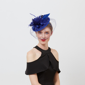 <span class=keywords><strong>Chapeau</strong></span> de cérémonie élégant et charmant, très populaire, polyvalent, <span class=keywords><strong>chapeau</strong></span> de <span class=keywords><strong>mariage</strong></span>, fascinateur en plumes de luxe pour femmes, décoration de fête - Product Image 3