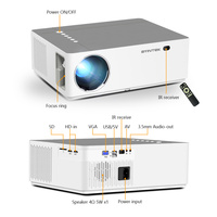 Mini projecteur LED de poche pour la maison, l'éducation et la publicité, Full HD 1080P 4K, 500 lumens, 150W, pour K20