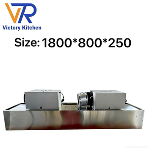 เครื่องดูดควันครัวสแตนเลสแบบไฟฟ้า VICTORY KITCHEN สำหรับครัวเชิงพาณิชย์ ประหยัดพลังงานระดับ A+++ เสียงเบา เหมาะสำหรับโรงแรมและครัวเรือน - Product Image 3