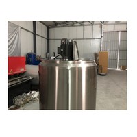 Pasteurisateur de gelato et de jus facile à utiliser, modèle HTST à refroidissement par eau, idéal pour l'agriculture, modèle KLPM-50S, garantie de 2 ans
