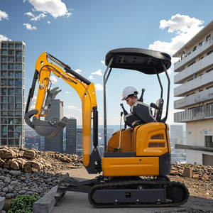 حفارة صناعية صغيرة معتمدة من CE ومطابقة لمعايير EPA، أداة هندسية متعددة الوظائف، مساعد بناء فعال ومدمج - Product Image 1