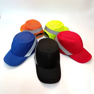 Newest Hot Sale Head Protective Safety Helmet Baseball Sports Safety Cap EN812 Safety Reflective Bump Cap