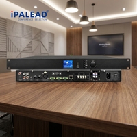 Amplificateur de puissance DSP IoT 2 canaux 300W DSP-2300I anti-sifflement avec contrôle à distance IP Cloud, Bluetooth, USB, RS485 pour audio de conférence et grand écran