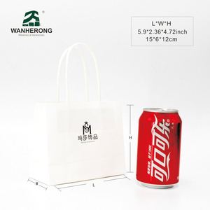 Bolsas de Papel para Compras, Comida para Llevar, con Asas, Estilo Boutique - Product Image 4