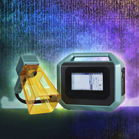 Machine de marquage laser à fibre pulsée portable 20W 30W 50W avec système de refroidissement par air pour métaux et non-métaux