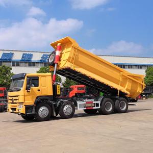 Meilleurs produits commerciaux howo 8X4 u forme camion à benne basculante avec la <span class=keywords><strong>porte</strong></span> arrière de camion à benne basculante - Product Image 3