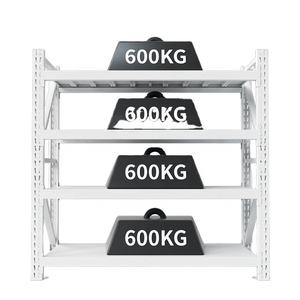 Estante de almacén de garaje personalizado de 600KG, estantes apilables de almacenamiento ajustables, estanterías de <span class=keywords><strong>Metal</strong></span> para paletas - Product Image 1