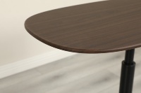 Meubles ADA Table de salon ergonomique ergonomique pivotante à 360 ° Table de salon pneumatique Console latérale réglable en hauteur Bureau à domicile