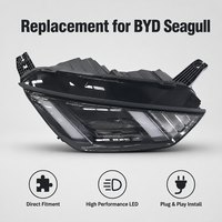 Ensemble de phares LED à double projecteur modifiés avec DRL LED pour BYD Seagull 2023-2025