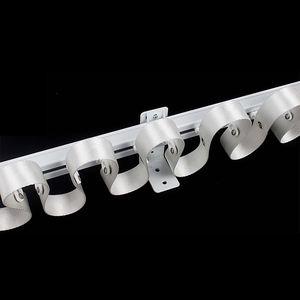Rail de rideau plissé en S robuste et silencieux pour la maison et le bureau, en aluminium, vente en gros - Product Image 6