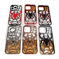 Étui de téléphone en TPU transparent avec blocs de marbre plaqué luxe pour iPhone 16 14 Pro Max 12 11 15 Accessoires Housse de protection Sac OPP