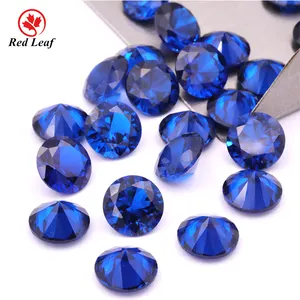 Redleaf Jewelry wholesale Round shape Loose gemstones 113# Synthetic Spinel gems