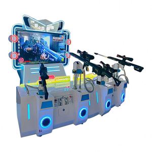 Machine de jeu de tir d'arcade, simulateur de pistolet, équipement de jeu vidéo à monnayeur, système de cible laser interactif pour parc d'attractions - Product Image 6