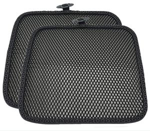 2 Pack doppio cuscino traspirante <span class=keywords><strong>per</strong></span> seggiolino <span class=keywords><strong>auto</strong></span> in Mesh 3D traspirante <span class=keywords><strong>per</strong></span> sedili anteriori <span class=keywords><strong>per</strong></span> <span class=keywords><strong>auto</strong></span> sedile <span class=keywords><strong>per</strong></span> sedia fresco - Product Image 1