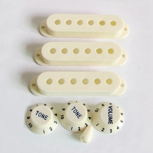 Tốt nhất bán Nhựa đàn guitar Knob <span class=keywords><strong>Set</strong></span> cổ điển màu trắng cho guitar điện bao gồm với switch tip Kit - Product Image 4