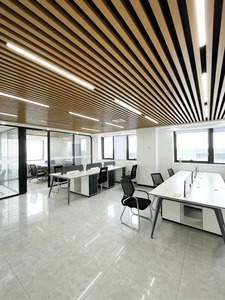 Panneau mural décoratif en tube carré WPC, installation facile - Product Image 6