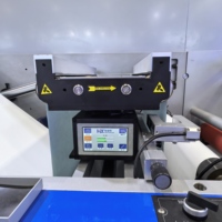 Machine de découpe rotative de rouleau de papier d'étiquette d'autocollant vierge automatique professionnel