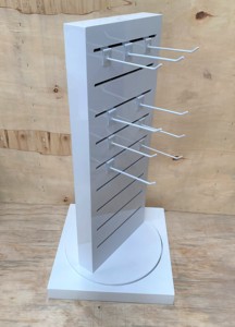 Kệ Trưng Bày Phụ Kiện Trang Sức Xoay Tường Hai Mặt Bằng Gỗ Cửa Hàng Bán Lẻ Hàng Đầu - Product Image 3