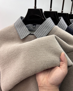 Suéter de Hombre de Alta Gama Europeo, Estilo Cálido y Moderno para Otoño e Invierno 2026, Personalizable - Product Image 2