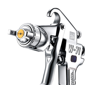 Pistola de Pintura Neumática <span class=keywords><strong>Original</strong></span> Japonesa Anest Iwata W71C-S, Tipo de Alimentación por Succión W-71C-S, Recubrimiento Superior con Vaso de 600cc - Product Image 3