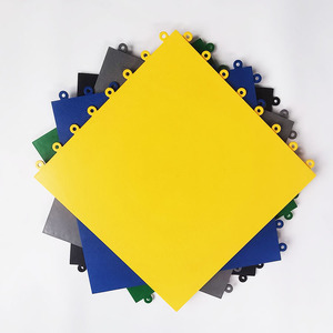 Customizable PVC Vinyl Interlocking Garage Floor Tiles 6mm/7mm Modular Installation for Flexible Indoor Layouts - Product Image 5