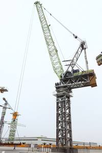 Guindaste de Torre Telescópico Monobloco de 20 Toneladas com Sistema de Câmera <span class=keywords><strong>CCTV</strong></span> Sem Fio - Product Image 6