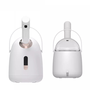 White Facial Mist Sprayer Nano Spray Humidifier Ultrasonic Face <b>Steamer</b> Hot Cold Spa Equipment for Hotel Use - Product Image 1