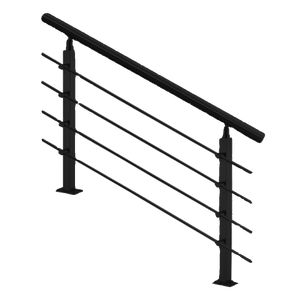 Kinh Tế lan can lan can cho cầu thang trong nhà cầu thang lan can cáp hiện đại lan can bảo trì thấp tay vịn cho cầu thang - Product Image 2
