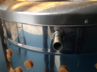 Machine à plumer les poules en acier inoxydable, ustensile de volaille à vendre