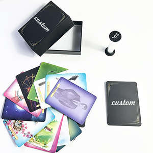 Individuelles <span class=keywords><strong>Tarot</strong></span>-Deck Druck Papier-Poker-Set Tarotkarten Vollfarbige Orakelkarten Kartenspiel Spielkarten Großhandel - Product Image 5