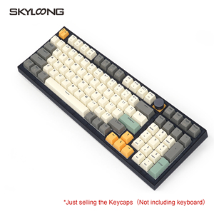 Skyloong PBT Cute <span class=keywords><strong>Key</strong></span> Caps para teclado 126 piezas Keycaps para teclado mecánico Colorful <span class=keywords><strong>Key</strong></span> Caps Teclado mecánico - Product Image 4
