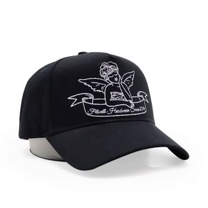 Fabricant ODM OEM Casquettes de baseball en coton de haute qualité à 5 panneaux avec logo brodé personnalisé - Product Image 6