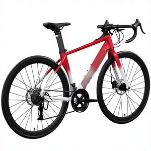 Bicicleta de <span class=keywords><strong>Carretera</strong></span> 700C para Adultos, Bicicleta Ligera con Cuadro de Aluminio y Frenos de Disco Hidráulicos para Desplazamientos Urbanos - Product Image 2