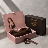 OEM boîte à vêtements en papier carton recyclable de taille personnalisée boîte d'emballage magnétique boîte cadeau magnétique pliante de luxe avec couvercle magnétique