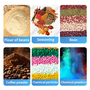 วาล์วผีเสื้อแบบกรวยคู่ สแตนเลสสตีล สำหรับมอเตอร์ AC พร้อมช่องจ่าย สำหรับอาหาร ผงโปรตีน ผงปรุงรส และสารเคมี - Product Image 4