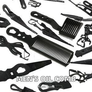 Peine para Cabello Liso para Hombre, Antiestático, Herramientas Mejoradas, Fibra de Carbono y Plástico, Peine de Corte de Nivel Profesional para Salón de Belleza - Product Image 2