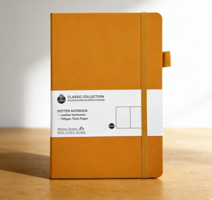 Carnet de planification A5 A6 B5 à grille pointillée et lignée 2026 avec élastique et couverture rigide - Product Image 1