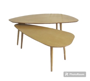 Juegos de mesa de centro de madera duraderos de diseño moderno para muebles de sala de estar para el hogar - Product Image 2