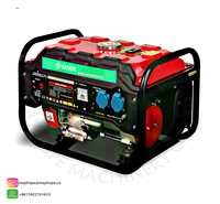 Kommerzielle 8kW 8,5 kW 10kVA 380V Kupferdraht 190f Benzin generator