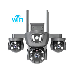 กล้องรักษาความปลอดภัย Wi-Fi กลางแจ้ง2.4/5GHz dual-band อัตโนมัติ2ทางเสียงสีมองเห็นกลางคืน9MP PTZ กล้อง CMOS IP65กันน้ำ - Product Image 1