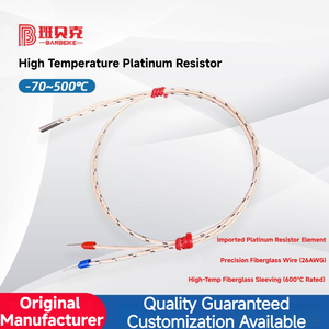 مسبار مقاومة البلاتين ذو درجة حرارة عالية 2 سلك RTD PT100/PT1000 مستشعر درجة الحرارة - Product Image 2
