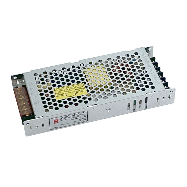 LED Display Screen 5V40A Power Supply 200W DIP SMD HUB75 HUB12 LED Panel LED Digital Signage Pixel Display 100/240V Transformer
