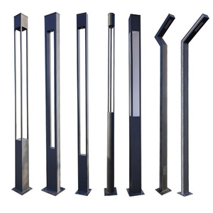 Aluminum LED Ballar Lamp <strong>Poles</strong> for Landscape Street <strong>Lighting</strong> Square Polygonal Gardens Octagonal Design - Product Image 5