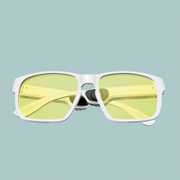 Nouvelles lunettes de soleil intelligentes à la mode casque sans fil haut-parleurs intégrés lunettes de soleil à conduction osseuse intelligentes pour l'aide-audition
