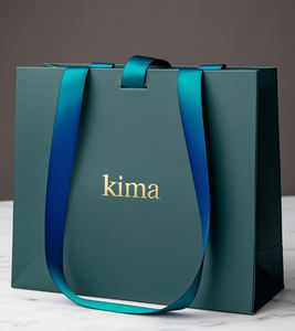 Großhandel Günstiger Preis Luxus Berühmte Marke Geschenk verpackungs tasche Individuell bedruckte Shopping Schmuck Papiertüte mit Ihrem eigenen Logo - Product Image 6