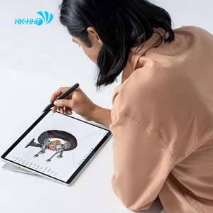 Stylet noir HK-HHT pour Microsoft <span class=keywords><strong>Surface</strong></span> <span class=keywords><strong>Slim</strong></span> <span class=keywords><strong>Pen</strong></span> <span class=keywords><strong>2</strong></span> BT 5.0 4096 points de sensibilité à la pression moteur haptique en temps réel - Product Image 2