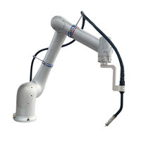 Robot collaboratif à 6 axes, robot de soudage vertical multi-articulations, moteur sans programmation requise, suivi d'arc, soudage laser MIG