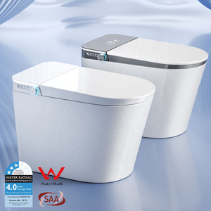 WC intelligent CE Watermark avec télécommande, cuvette de <span class=keywords><strong>toilette</strong></span> automatique avec bidet intégré, certifié australien pour l'eau - Product Image 1