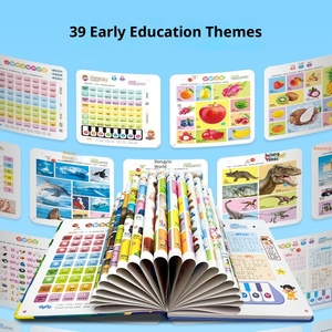 <span class=keywords><strong>Livre</strong></span> <span class=keywords><strong>audio</strong></span> interactif pour l'éducation précoce - <span class=keywords><strong>Livre</strong></span> tactile de phonétique certifié CPSIA CPC pour les tout-petits - Product Image 5